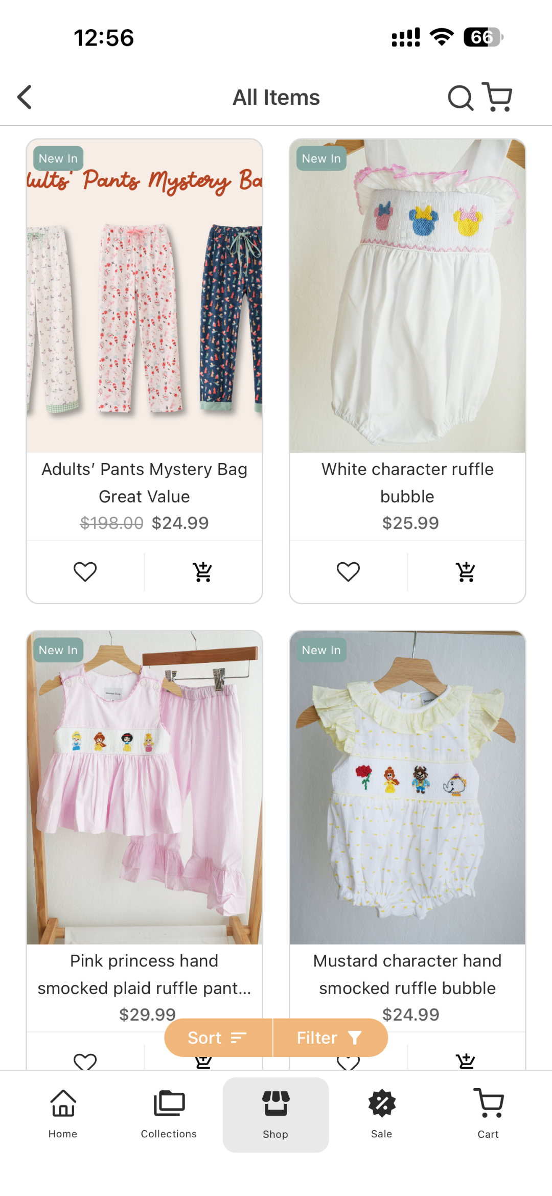Honeydew USA app screen 4