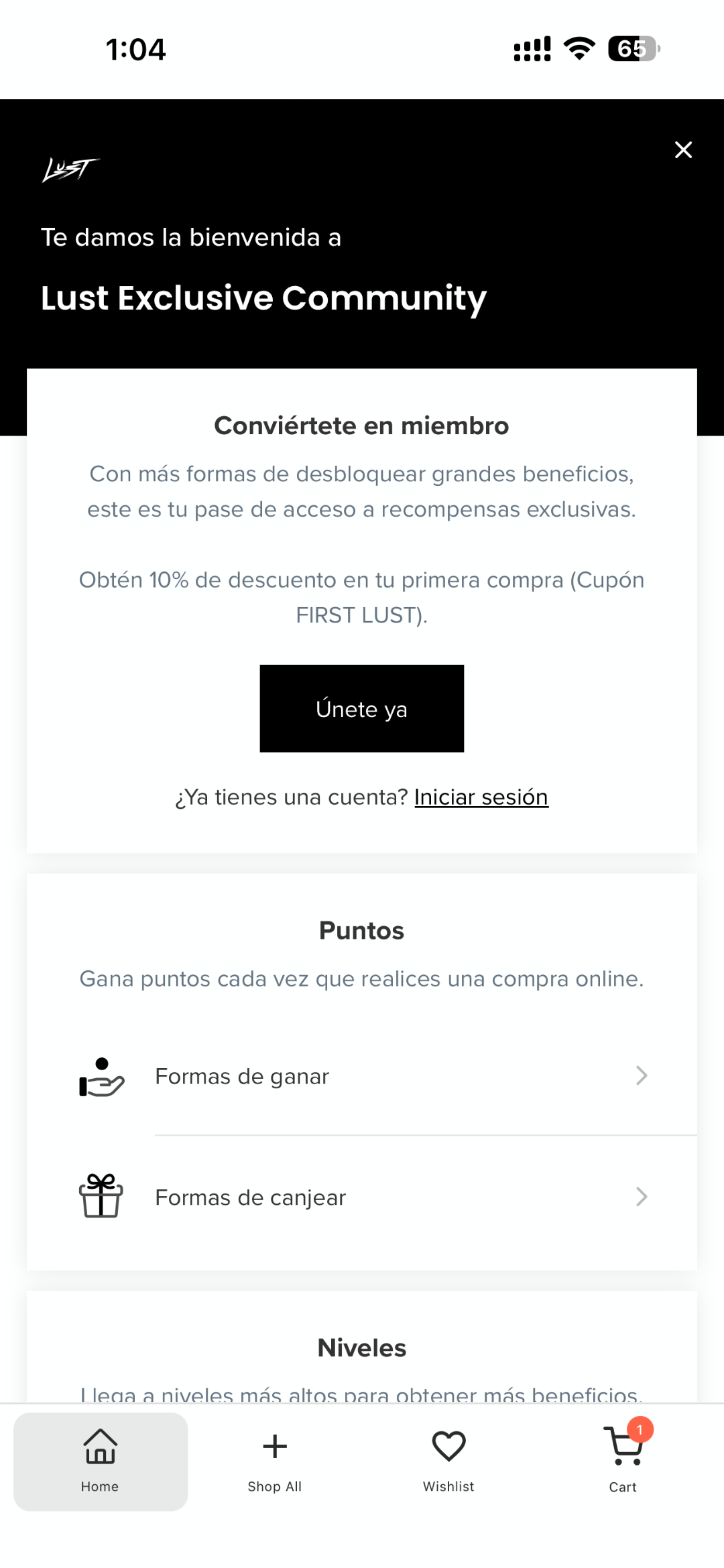 Lust México app screen 5
