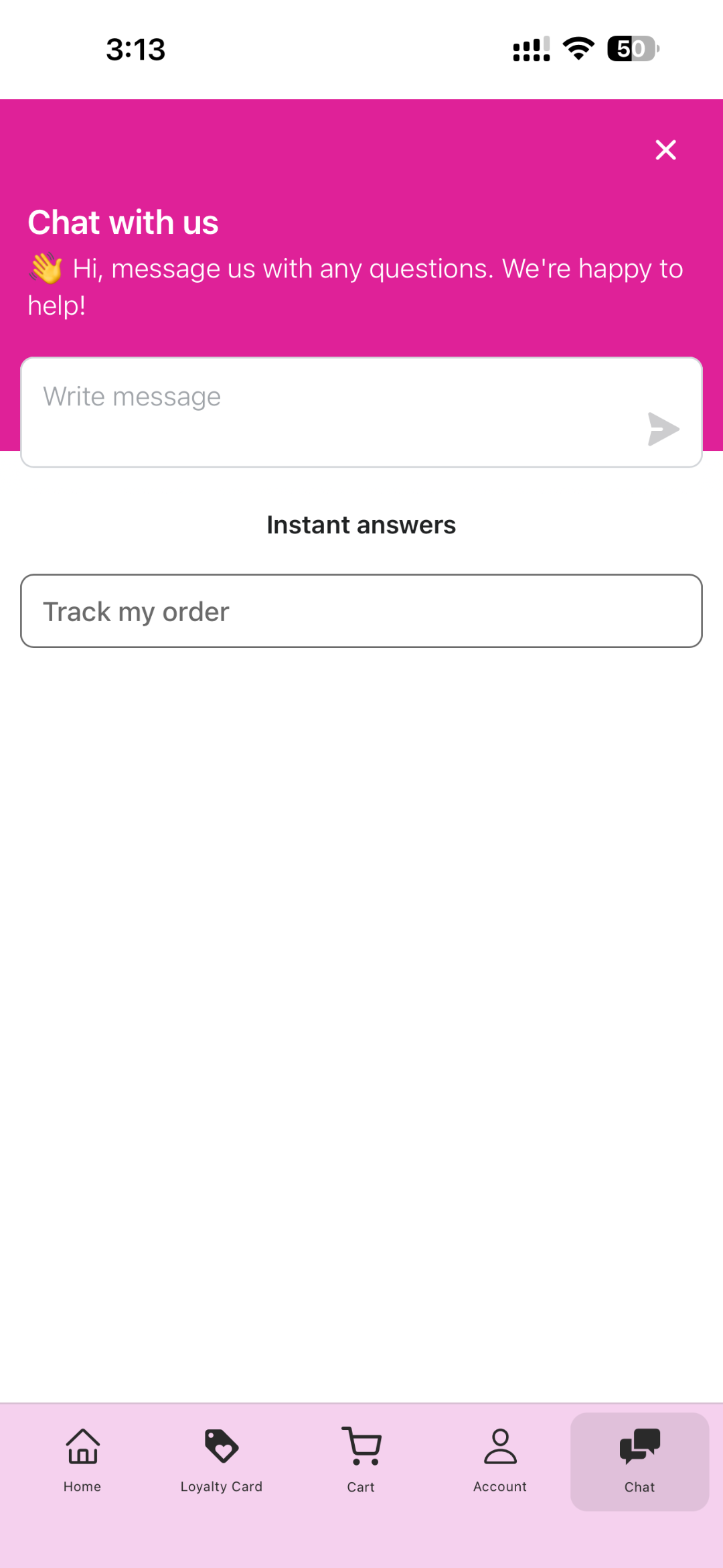 Sweets & Scents app screen 4