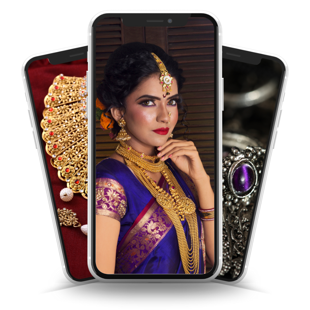 Jewelry mobile app screenshot