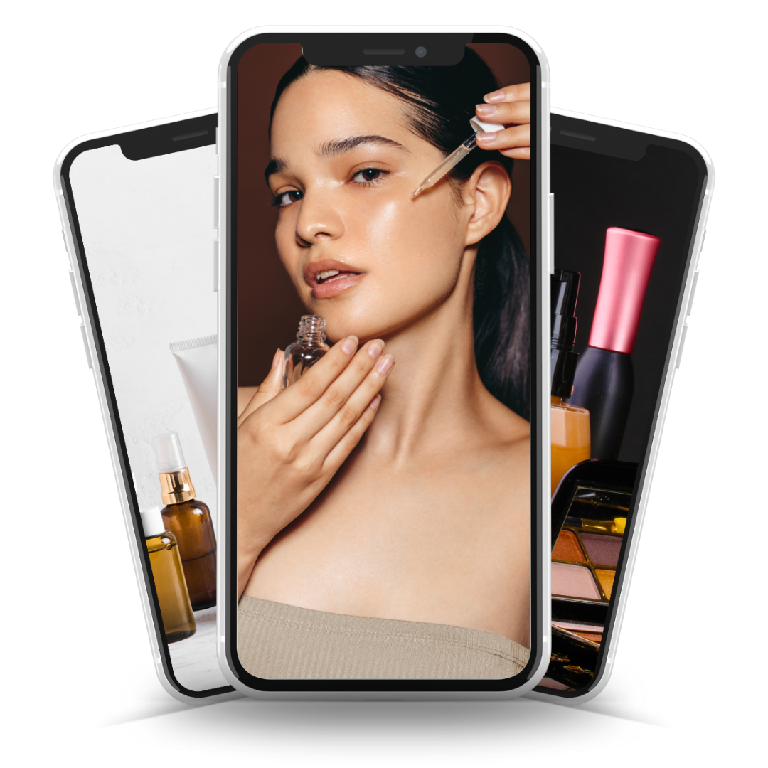 Cosmetic mobile app screenshot